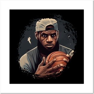 lebron james Posters and Art